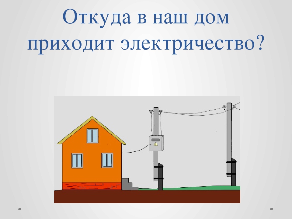 Откуда в наш дом. Презентация электричество в нашем доме. Откуда в дом приходит электричество. Откуда в наш дом приходит электричество схема. Электричество презентация 1 класс.